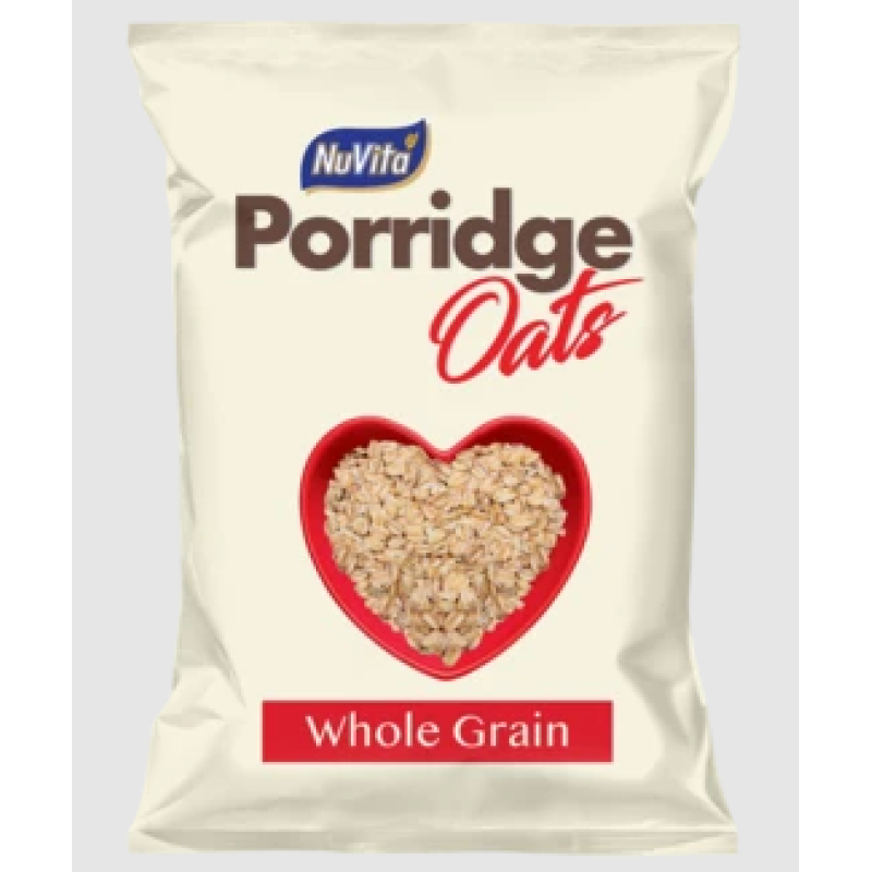 NUVITA PORRIDGE OATS WHOLE GRAIN 500G