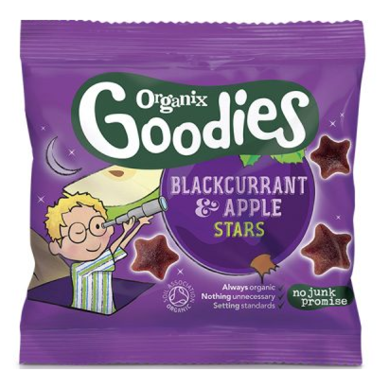 Organix Goodies Gummies Apple & Black Current 12g