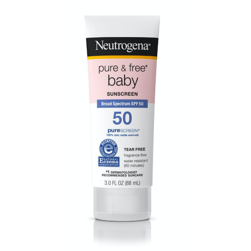 NEUTROGENA PURE AND FREE BABY MINERAL SUNSCREEN SPF50 88ML