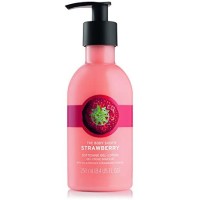 THE BODY SHOP STRAWBERRY PUREE BODY LOTION 8.40Z