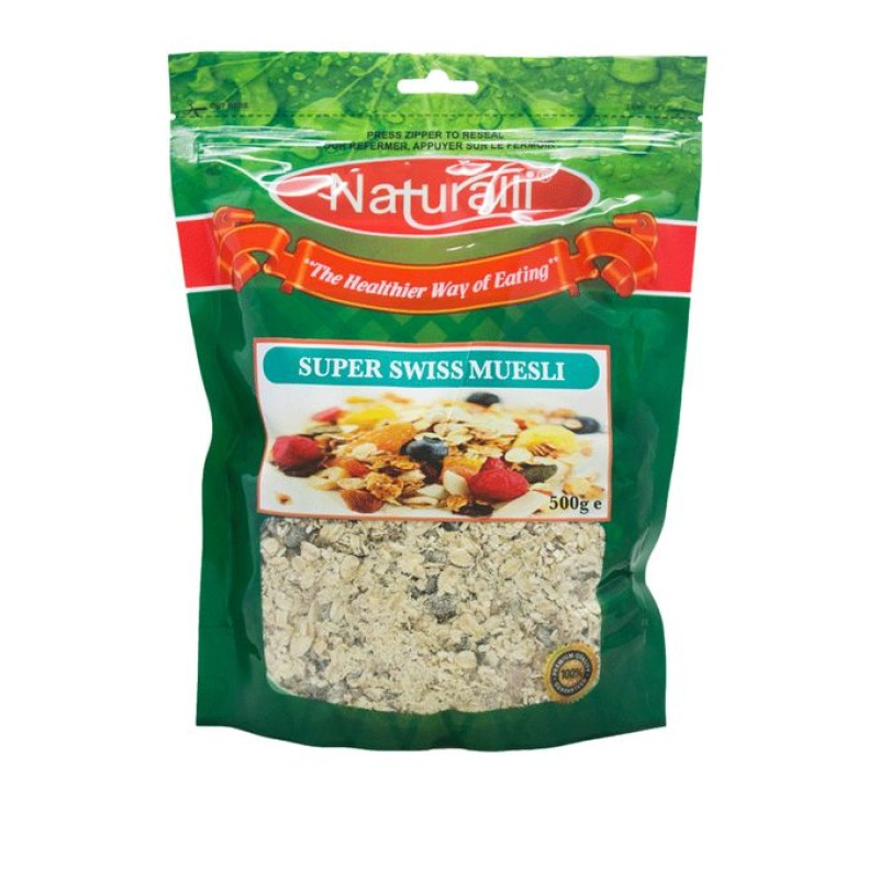 NATURALLI MUESLI SUPER SWISS - 500G