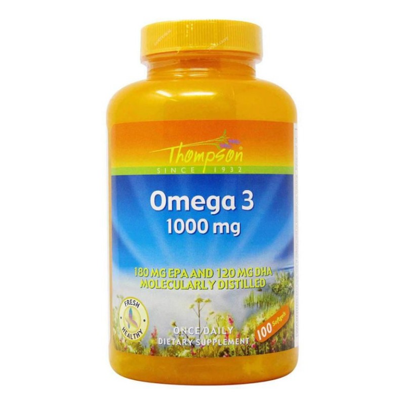 THOMPSON OMEGA 3 1000MG 100'S