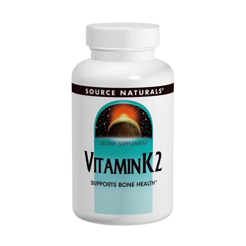 SOURCE NATURALS VITAMIN K-2 100MCG 30T