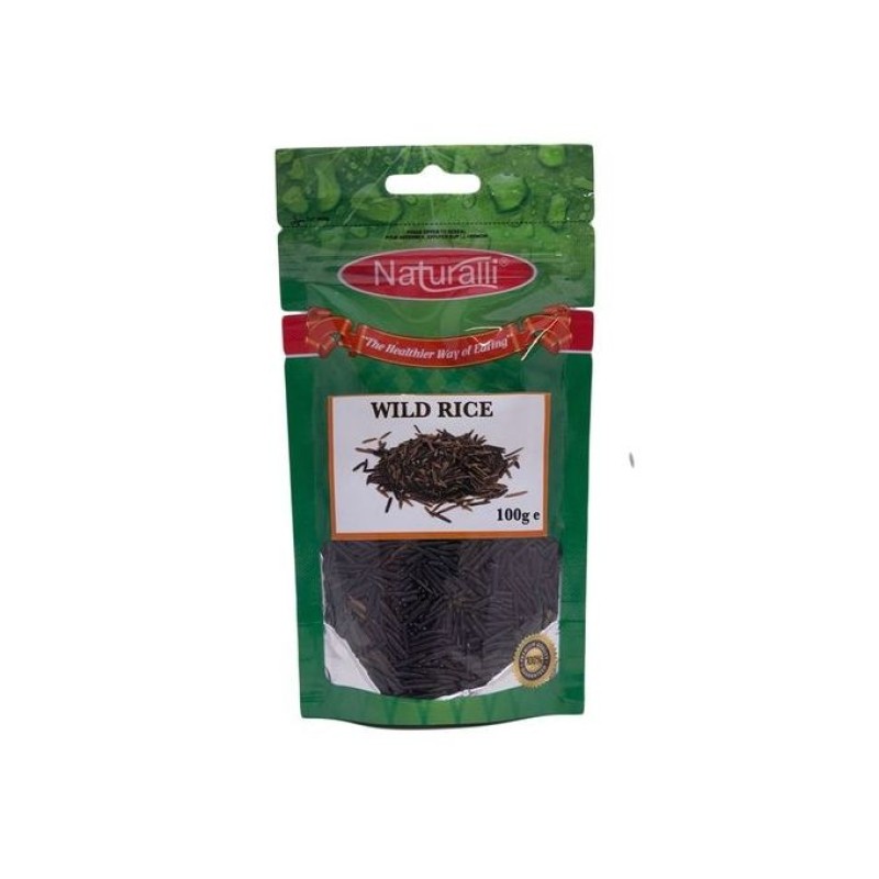 NATURALLI WILD RICE - 100G