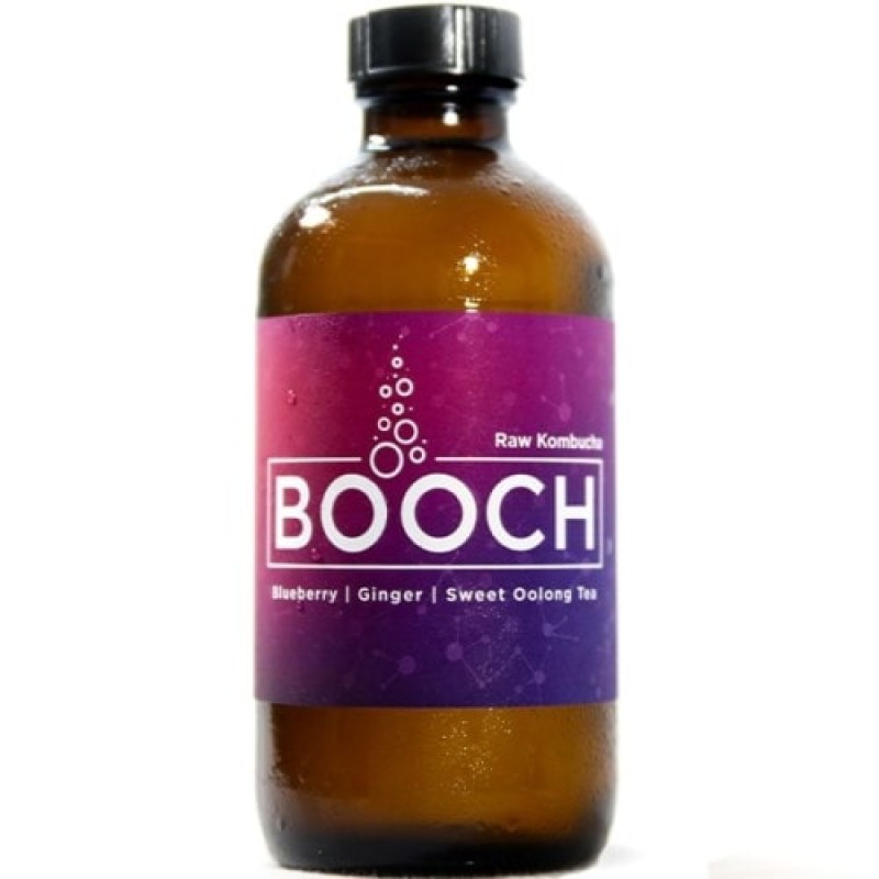 BOOCH KOMBUCHA BLUEBERRY GINGER DRINK 250ML