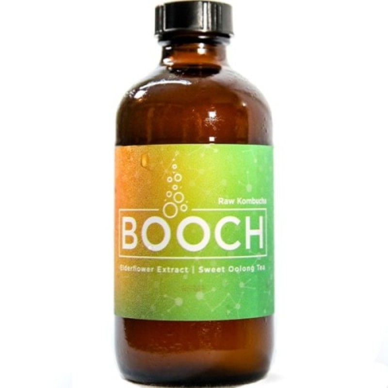 BOOCH KOMBUCHA ELDERFLOWER DRINK 250ML