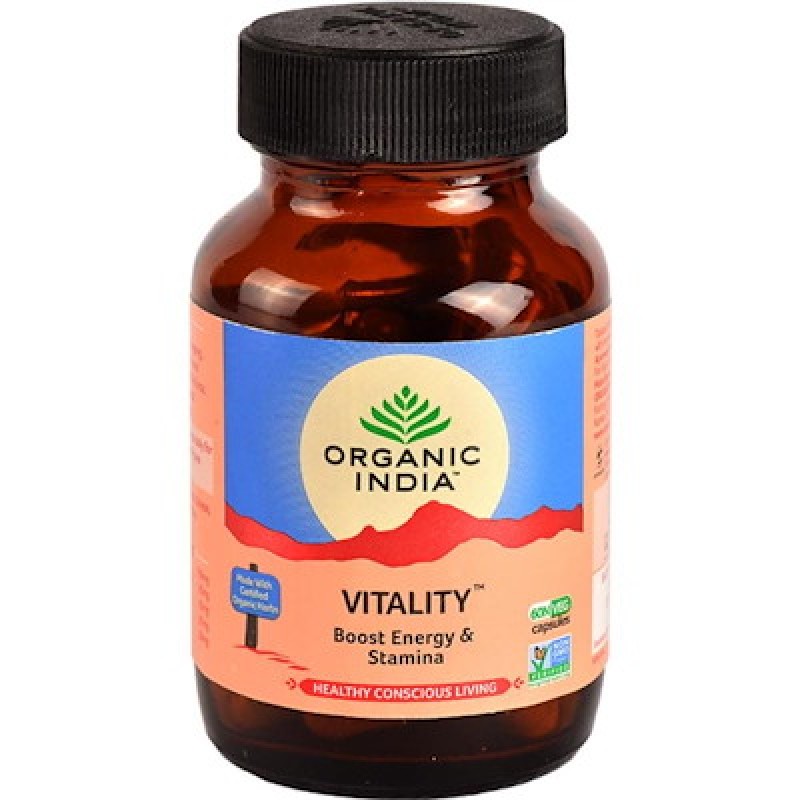 ORGANIC INDIA VITALITY 60CAPS