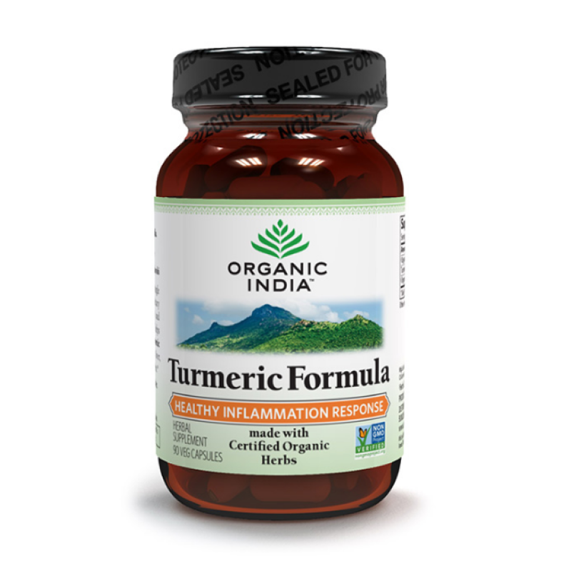 ORGANIC INDIA TURMERIC 60CAPS