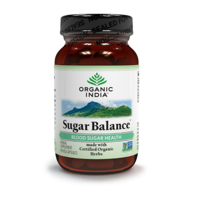 ORGANIC INDIA SUGAR BALANCE 60CAPS