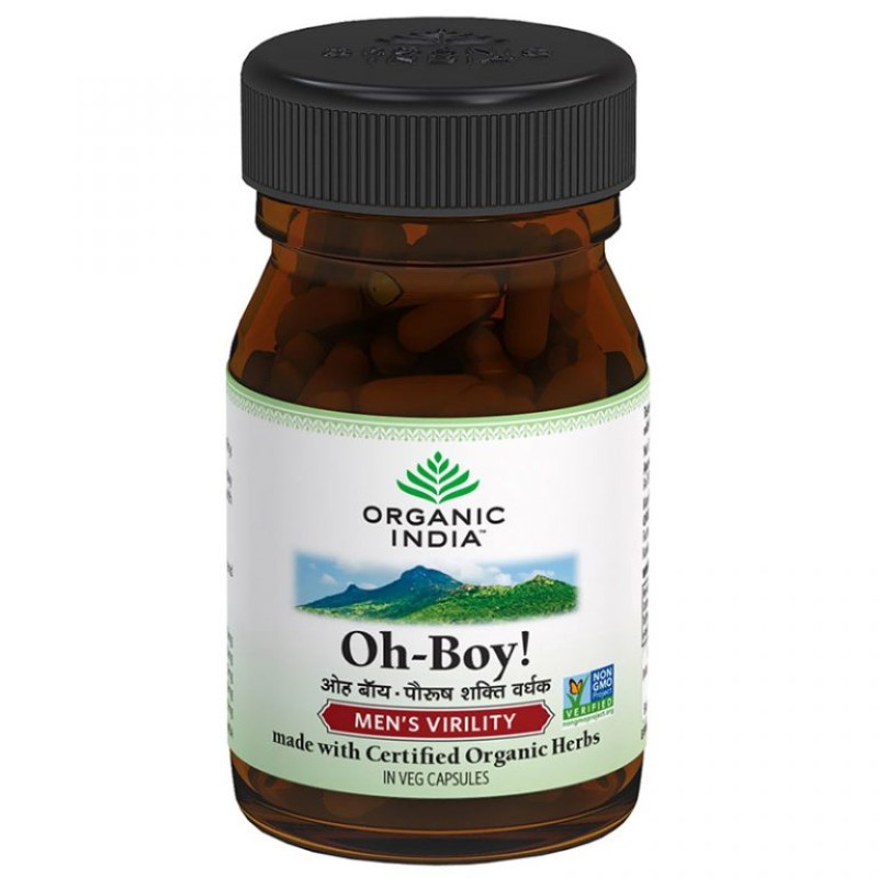 ORGANIC INDIA OH-BOY CAPSULES 30CAPS