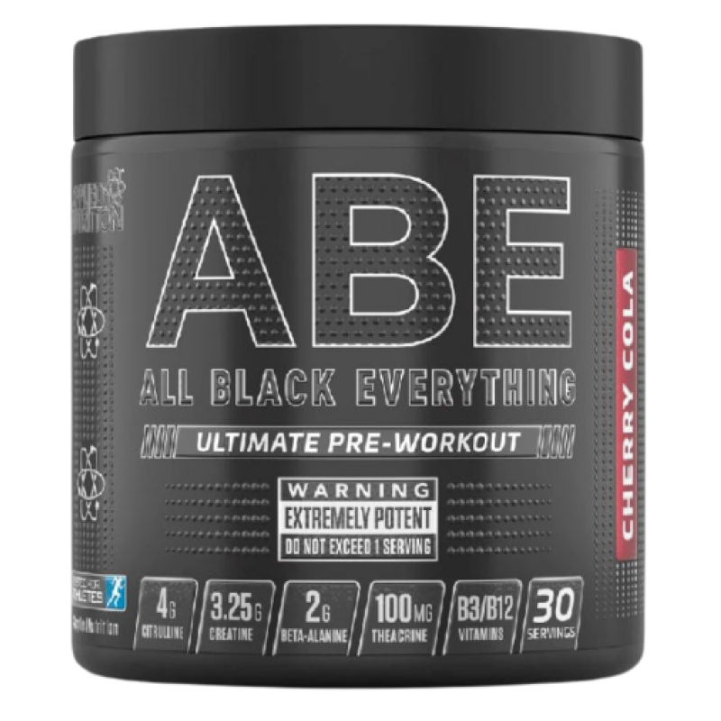 APPLIED NUTRITION ABE PRE-WORKOUT CHERRY COLA FLAVOUR 30 SERVINGS 315G