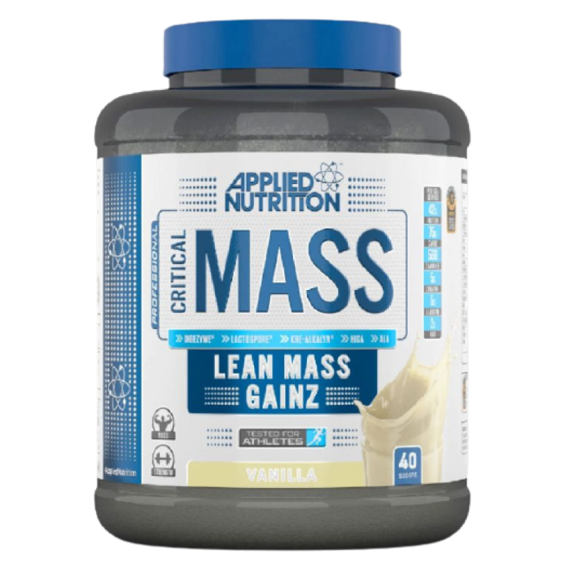 APPLIED NUTRITION MASS PROTEIN VANILLA 40 SERVINGS 2.4KG