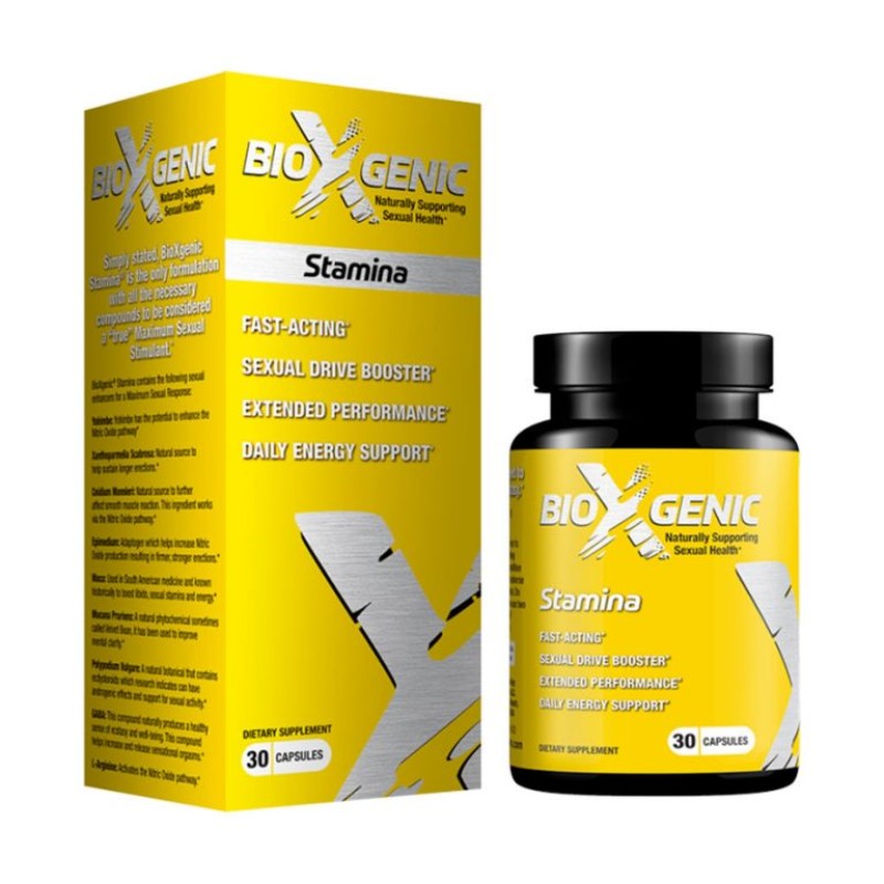 BIOXGENIC STAMINA 30 CAPSULES