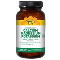 COUNTRY LIFE TARGET CALCIUM-MAGNESIUM-POTASSIUM 99MG 90 TABS