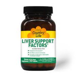 COUNTRY LIFE LIVER SUPPORT FACTORS 50 TABS