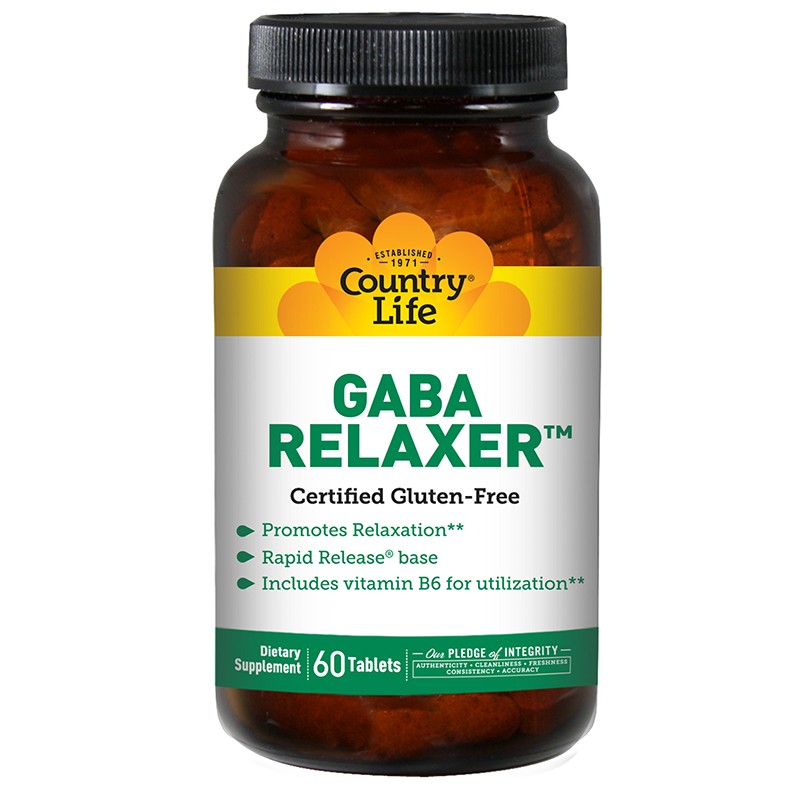 COUNTRY LIFE GABA RELAXER 60 TABS