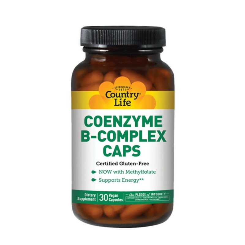 COUNTRY LIFE COENZYME B COMPLEX 60 CAPS