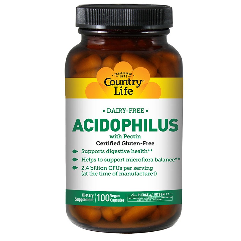 COUNTRY LIFE ACIDOPHILUS 100 CAPS