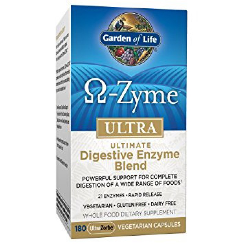 GARDEN OF LIFE OMEGA-ZYME ULTRA DIGESTIVE ENZYME BLEND 90C