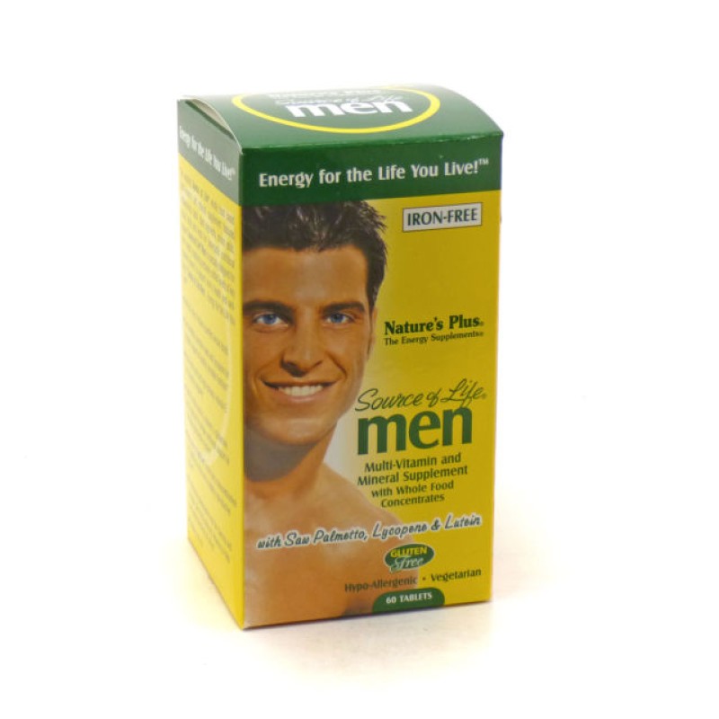 NATURE'S PLUS SOURCE OF LIFE MEN 60'S