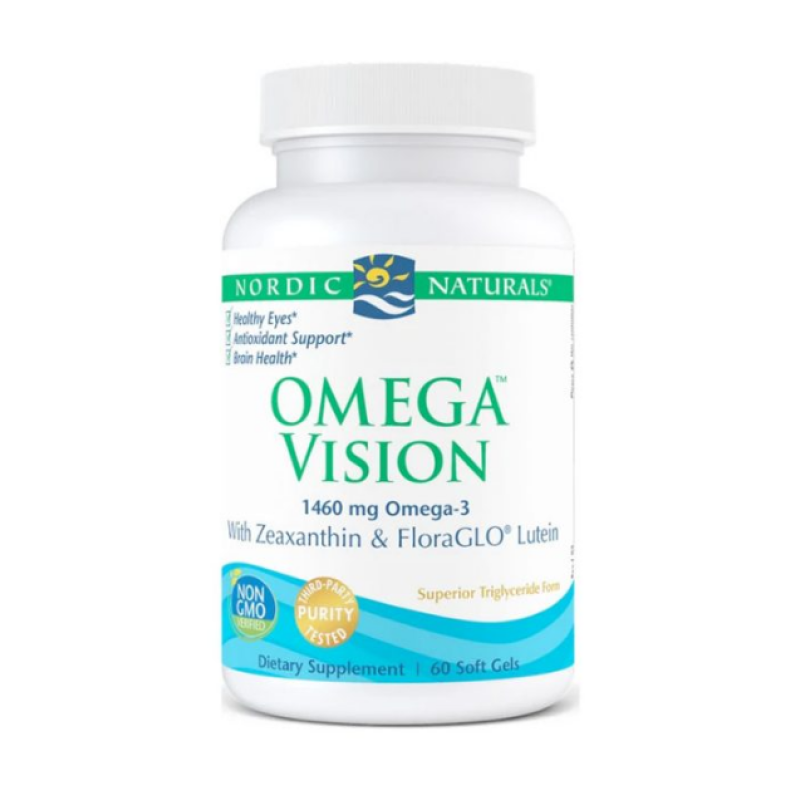 NORDIC NATURALS OMEGA VISION 60'S