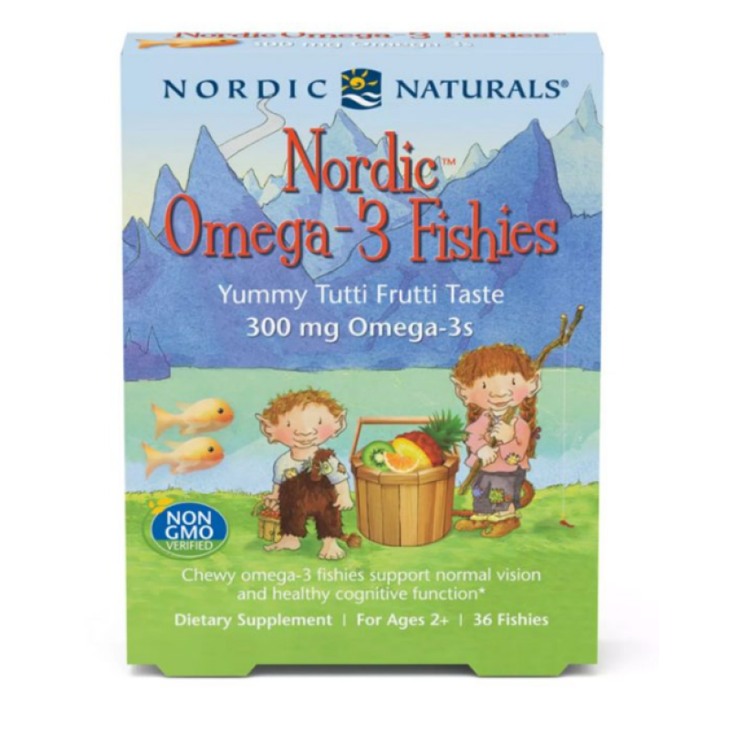 NORDIC NATURALS OMEGA 3 FISHIES 36'S