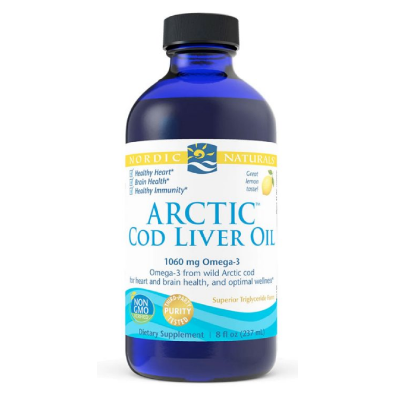 NORDIC NATURALS ARCTIC COD LIVER OIL (8OZ) 237ML