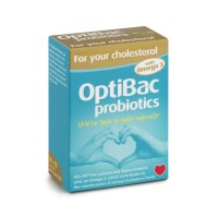 OPTIBAC PROBIOTICS CHOLESTEROL WITH OMEGA3 30+30'S