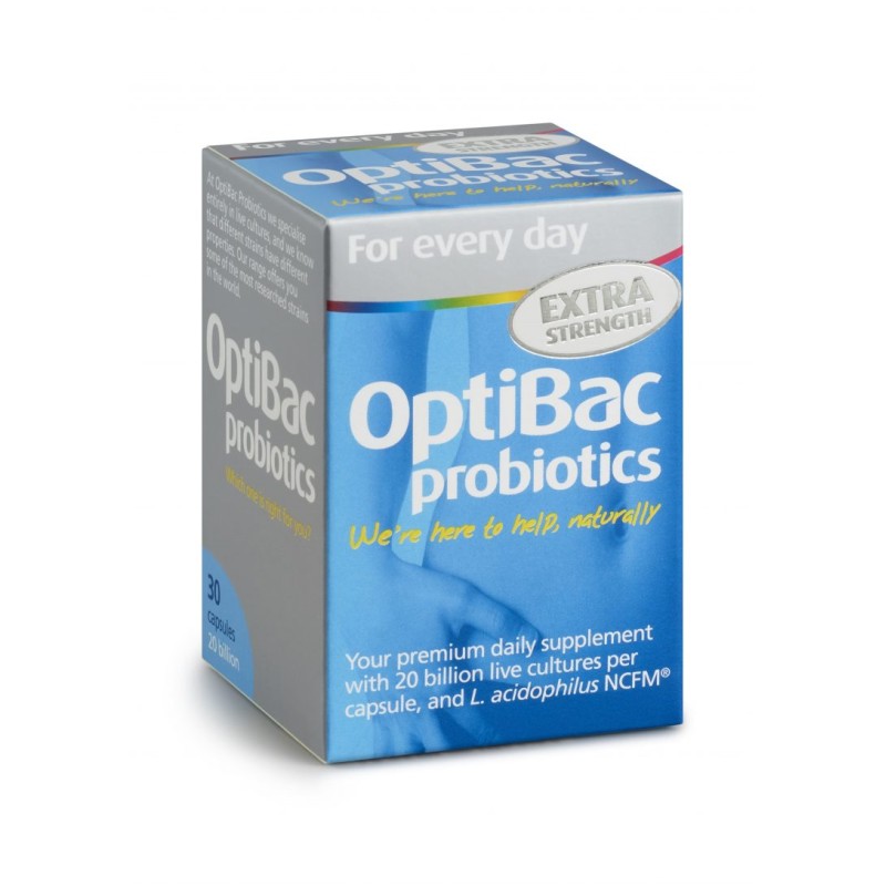 OPTIBAC PROBIOTICS EVERY DAY EXTRA STRENGTH 30'S