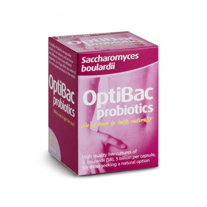 OPTIBAC PROBIOTICS SACCHAROMYCES BOULARDII 16'S