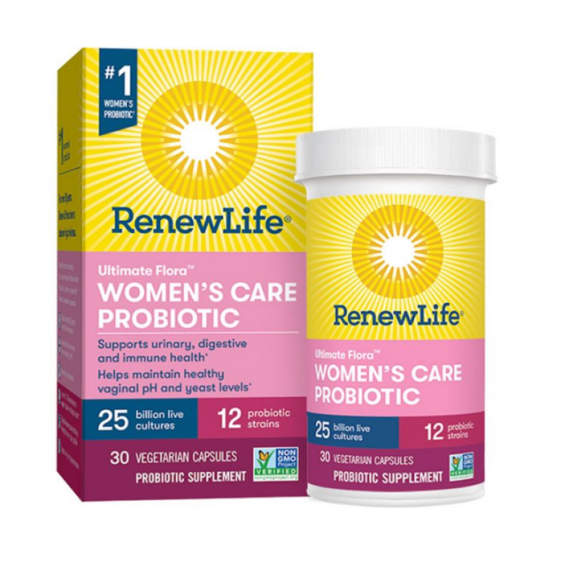 RENEW LIFE ULTIMATE FLORA WOMEN’S CARE PROBIOTIC 25 BILLION 50’S