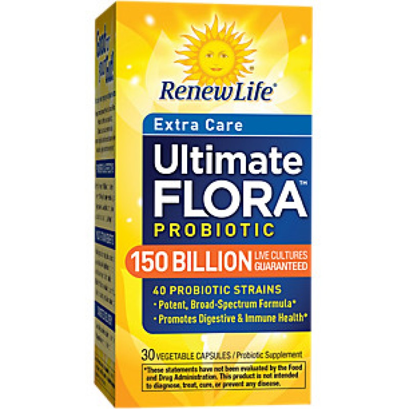 RENEW LIFE ULTIMATE FLORA EXTRA CARE 150 BILLION 30'S