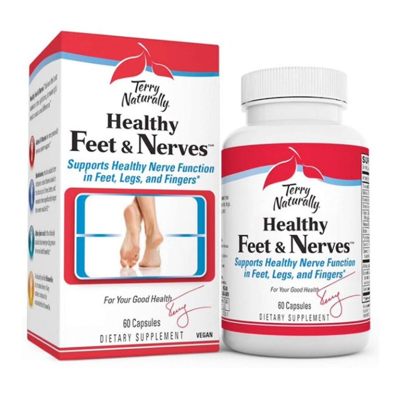 TERRY NATURALLY HEALTHY FEET & NERVES 60’S