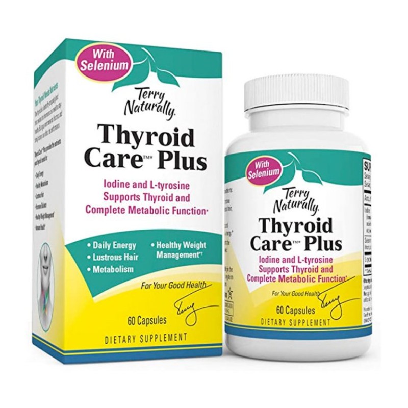 TERRY NATURALLY THYROID CARE PLUS 60’S