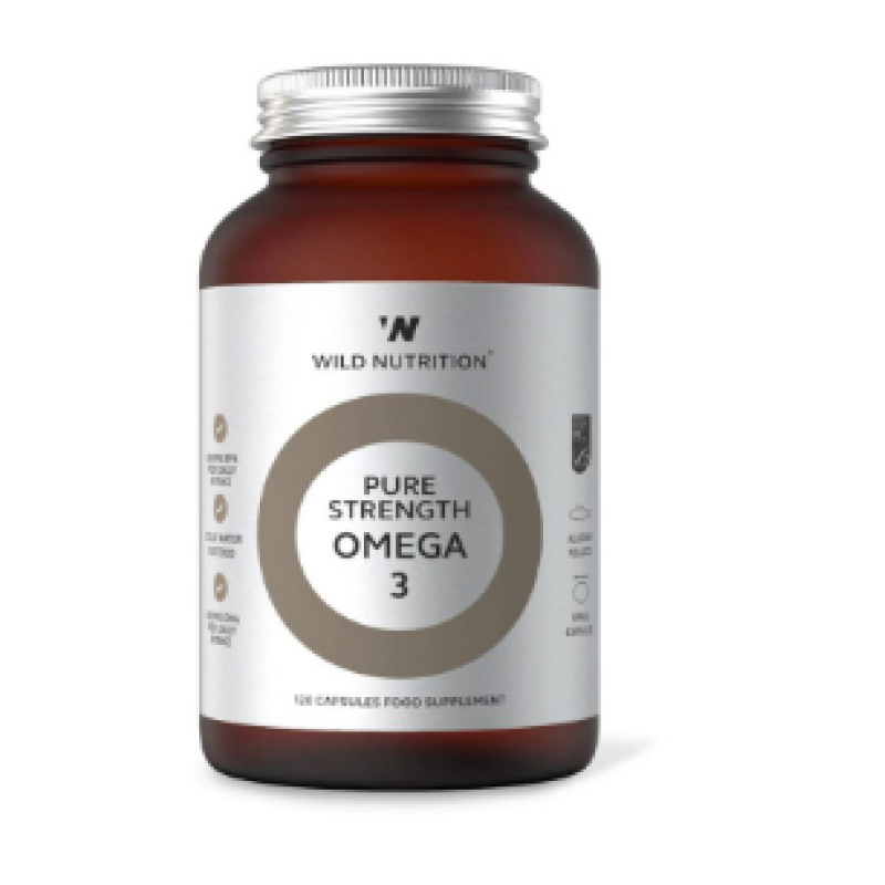 WILD NUTRITION PURE STRENTH OMEGA 3 120'S