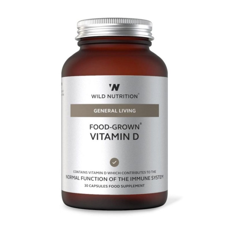 WILD NUTRITION GENERAL LIVING VITAMIN D 30'S