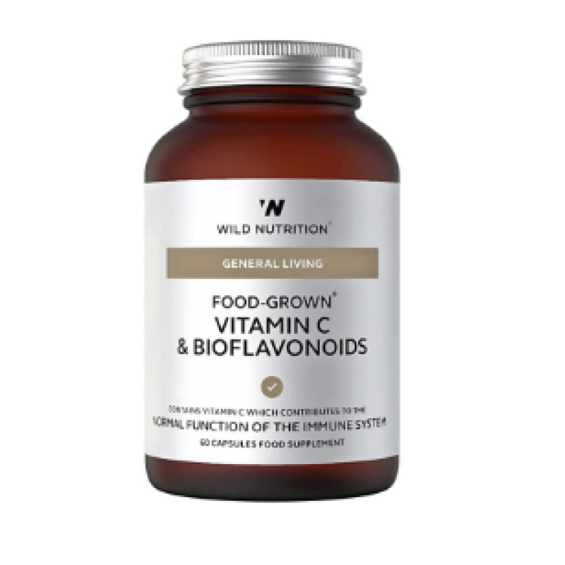 Wild nutrition gl vitamin c & bioflavonoids 60s