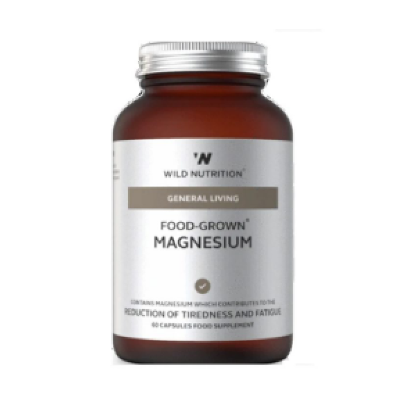 WILD NUTRITION GENERAL LIVING MAGNESIUM 60'S