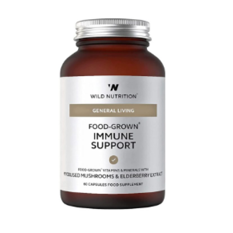 WILD NUTRITION GENERAL LIVING IMMUNE SUPPORT 60'S