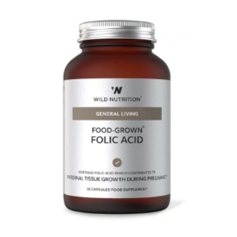 WILD NUTRITION GENERAL LIVING FOLIC ACID 30'S