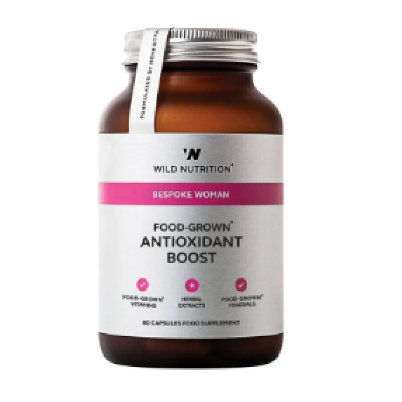 WILD NUTRITION BESPOKE WOMAN FOOD-GROWN ANTIOXIDANT BOOST 60'S