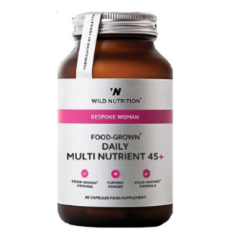 WILD NUTRITION BESPOKE WOMAN DAILY MULTI NUTRIENT 45+ 60'S