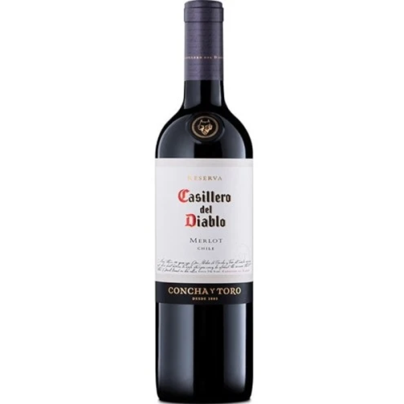 CASILLERO DEL DIABLO MERLOT RED WINE 750ML