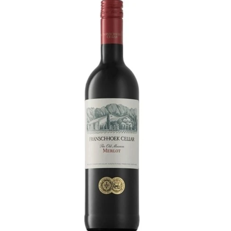 FRANSCHHOEK CELLAR MERLOT DRY RED WINE 75CL