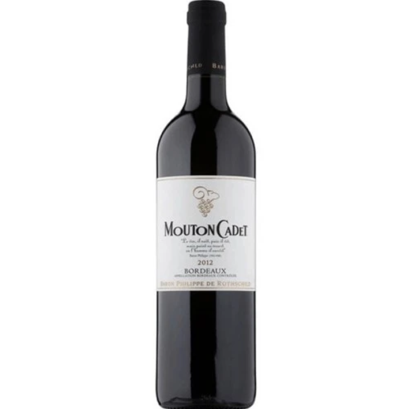 MOUTON CADET 2012 BORDEAUX RED WINE 75CL