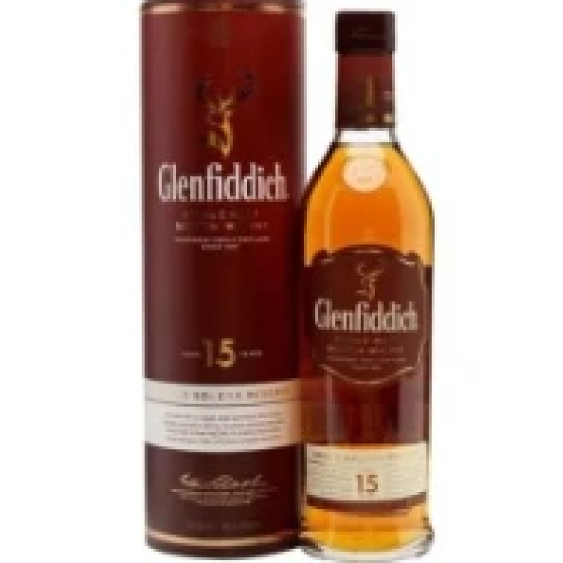 GLENFIDDICH 15 YEAR OLD WHISKY 700ML