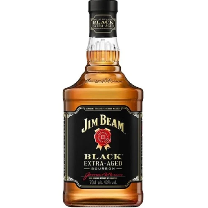  JIM BEAM BLACK LABEL WHISKY 1L