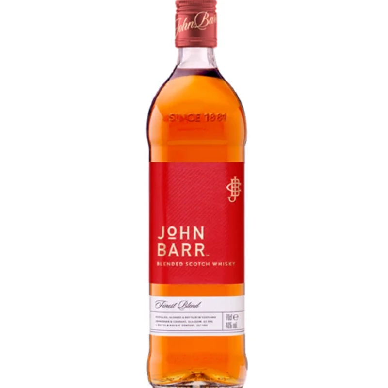 JOHN BARR RESERVE BLEND RED WHISKY 750ML