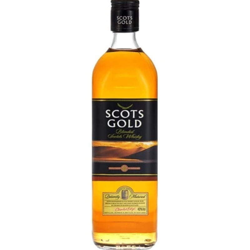 SCOTS GOLD BLACK LABEL WHISKY 1L