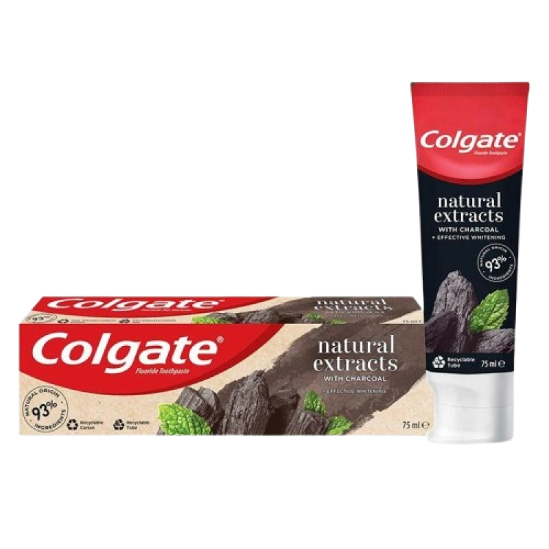 Colgate Natural Extracts Charcoal Toothpaste 75ml